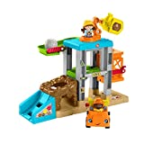Fisher-Price Little People Aprende construcción Muñecos con accesorios de juguete, regalo para bebés +1 año (Mattel HCJ64)
