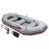 Intex 68376NP - Barca Hinchable Mariner 4 con 2 Remos 328 x 145 x 48 cm