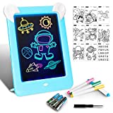 Tableta de Dibujo Pizarra 3D Mágico con Luces LED Educativo Infantil Dibujo & Marco de Fotos Regalos Juguetes para Niños