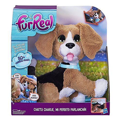 FurReal Friends - Peluche Charlie, mi perro parlanchin (Hasbro B9070105)