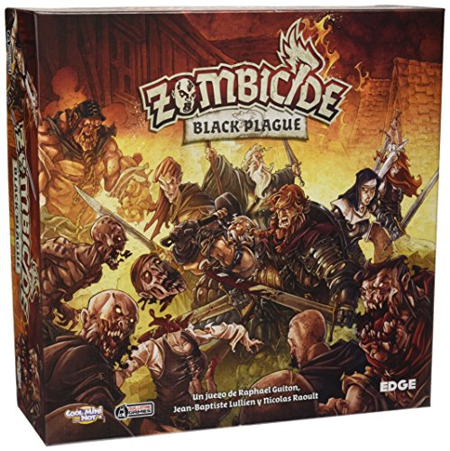 Edge Entertainment- Zombicide: Black Plague, Color (EDGBP001)