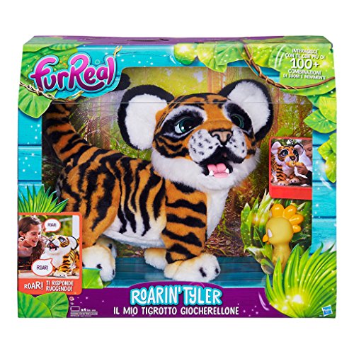 FurReal Friends - Peluche Tyler, mi tigre jugueton (Hasbro B9071103) (versión en italiano)
