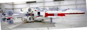 La maqueta construida con piezas de LEGO más grande del mundo. Un modelo a escala real de un caza de Star Wars