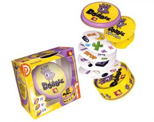 Dobble: divertido juego de cartas con muchísimos minijuegos.