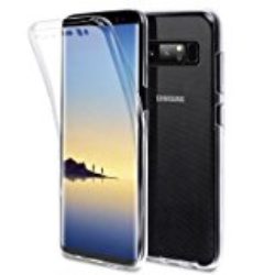Samsung Galaxy Note 8 frontal y parte trasera de gel case, [Drop Protección] [choque tecnología absorción] [resistente] Galaxy Note 8 protección total carcasa de protección, iPro accesorios Galaxy Note 8 360 protección Carcasa, Protección de cuerpo completo transparente cubierta de gel transparente, sin complicaciones al igual que otros Galaxy Note 8 protectores de pantalla. Fácil de instalar en solo 5 segundos no Bubbles no arañazos [OFERTAS]