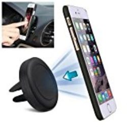 Soporte Móvil Coche Magnético de 2 Unidades para Rejillas del Aire de Coche,Mpow Grip Magic Car Mount Universal para iPhone 7/6 Plus/6s/6/SE y Android Smartphone GPS Navegador. [OFERTAS]