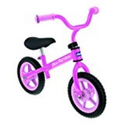Chicco First Bike – Bicicleta sin pedales con sillín regulable, color rosa, 2-5 años [OFERTAS]