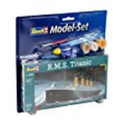 Revell – Maqueta modelo set R.M.S. Titanic, escala 1:1200 (65804) [OFERTAS]