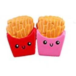 Sayue 1pz Lento kawaii subido suave aromatizado suave fritas squishies alimentos juguetes, color al azar [OFERTAS]