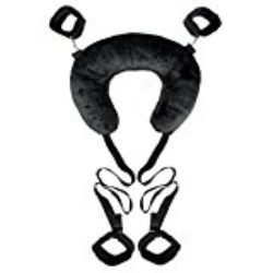 Unicoco Almohada de Cuello Acolchada Juguete Sexuales Eróticos Bondage Sexo SM Parejas Adultos 1 Pieza Negro [OFERTAS]