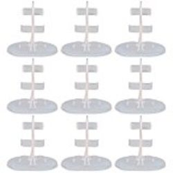 BEETEST Barbie Muñecas Fashion Accesorios 30 PCS Muñecas de plástico universal juguete pantalla soporte marco Prop Up modelo porta accesorios [OFERTAS]