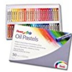 Pentel 100526 – Juego de ceras pastel al aceite (50 unidades), multicolor [OFERTAS]