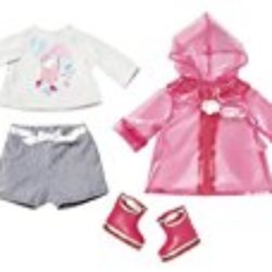 Baby Annabell Deluxe Puddle Jumping Juego de ropita para muñeca – Accesorios para muñecas (Juego de ropita para muñeca, 3 año(s), Gris, Rosa, Blanco, 46 cm, Chica, 46 cm) [OFERTAS]