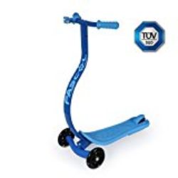 Fascol Patinete para Niños con 3 Ruedas – Peso Máximo de 60 kg – Azul [OFERTAS]