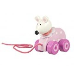 Orange Tree Toys Ratón Rosa Arrastre [OFERTAS]