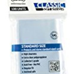 Ultimate Guard UGD10001 – Pack de 100 fundas para tarjetas (66 x 93 mm), transparente [OFERTAS]
