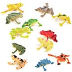 12pcs Plásticas Figuras Modelos Ranas Pequeñas para Niños [OFERTAS]