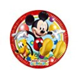 Perona – Pack de 8 platos 20 cm, Mickey Mouse ( 50861) [OFERTAS]