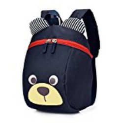 FRISTONE Mochila para Niños / PequeñA Bebes Guarderia Bolsa con Arneses de Seguridad,Azul Marino [OFERTAS]