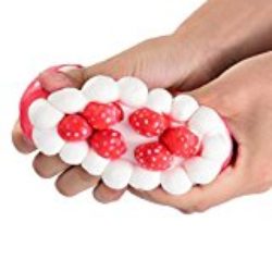 vovotrade Cute Stress relevista pastel de fresa Scented Super Slow Rising Squishy Niños Juguete (Rojo) [OFERTAS]