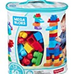 Mega Bloks – Juego de construcción de 60 piezas con bolsa ecológica clásica (Mattel DCH55) [OFERTAS]