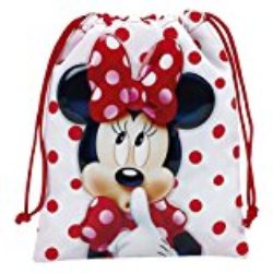 Minnie Mouse Neceser, 25 cm, Rojo y Blanco [OFERTAS]