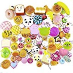 Accesorios Kawaii decorativos en tamaño mini, blanditos, con forma de pan, bollos y osos panda, para móviles o llaveros, 20 unidades, C [OFERTAS]