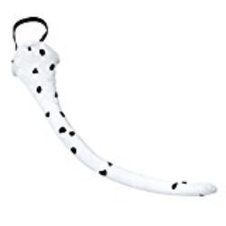 Dalmation Tail Dog Fancy Dress Cruella 101 Dalmations (accesorio de disfraz) [OFERTAS]