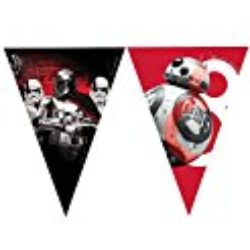 Disney 57772 Star Wars «La Última Jedi» bandera Banner Bunting [OFERTAS]