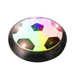 ThinkMax Air Power Soccer, Soft Indoor Outdoor Disk Ball, juguete de fútbol Hover Training con Foam Bumper y coloridas luces LED para niños [OFERTAS]
