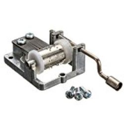 Caja de música ,18 Nota Mecanismo Manivela Caja de música ,Caja de música DIY de Reproducir Harry Potter Prólogo [OFERTAS]