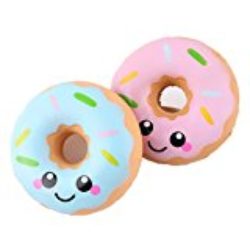 Kfnire donuts kawaii squishy juguete juguete de alivio de tensión de levantamiento lento para niños adultos, 1pc, Color aleatorio [OFERTAS]