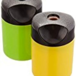 AmazonBasics – Sacapuntas manual compacto, 2 unidades [OFERTAS]