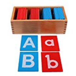 Sharplace Nuevo Montessori Educativos Juguetes de Alfabetos Aprendizaje Carta de Madera Regalo para Niños [OFERTAS]