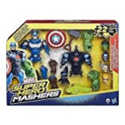 Marvel Super Hero Mashers – Juego de figura de acción, 22 piezas (Hasbro B1431) [OFERTAS]