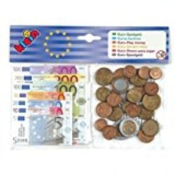 Klein 9612 – Juego de monedas y billetes de Euro de juguete [OFERTAS]