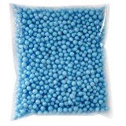 cosanter 1er Pack pelotas de espuma bolas de poliestireno. Mini DIY poliestireno bola barro Decoración (1300 – 1400 unidades) [OFERTAS]