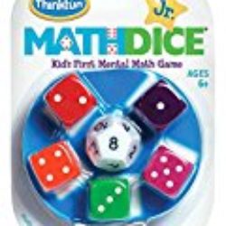 Think Fun – Math Dice Jr., juego de mesa (TF1515) [OFERTAS]