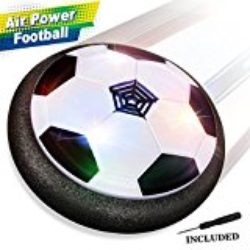 Air Hover Football Ball Toy – Baztoy Juguete Balón de Fútbol Flotante, Pelota con Suspensión de Aire y Luces LED para Jugar Fútbol en Casa sin Riesgo a Romper Nada [OFERTAS]