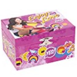 Soy Luna – Joyero musical con forma rectangular (Kids Euroswan WD18017) [OFERTAS]