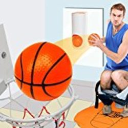Set mini de canasta de baloncesto para ba&ntilde;o (canasta y pelota) [OFERTAS]