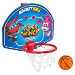 Super Wings – Mini canasta de baloncesto 28×22 cm (ColorBaby 77053) [OFERTAS]