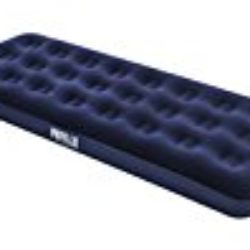 Bestway – Colchón flocado hinchable, 185 x 76 x 22 cm, color azul (67000000) [OFERTAS]