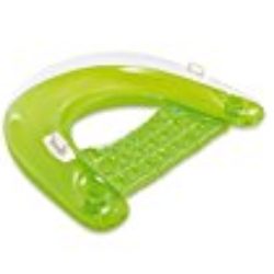 Intex Unisex sentarse y flotadores de panel superior, verde/naranja, 152 x 99 cm [OFERTAS]