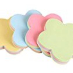 Da.Wa 1 pc 100 Hojas Pegajosa de la Nota del Cubo 76 * 76mm Surtido de Colores (Estrella) [OFERTAS]