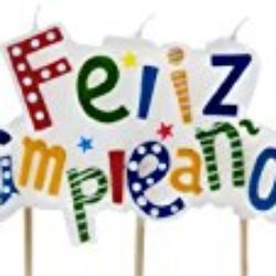 Ibili 786216 – Vela «Feliz Cumpleaños» 7 cm [OFERTAS]