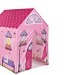 ColorBaby – Casita de juegos Casa Rosa – 95x72x102 cm (42765) [OFERTAS]