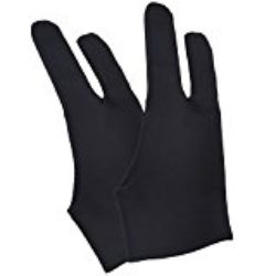 Guante de Tableta Guante de Dibujar de Artista para Tableta, Pad y Creación de Arte, Negro, 2 Piezas [OFERTAS]
