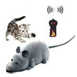 Control remoto inalámbrico RC ratón de la rata del juguete para perro del gato de la novedad para mascotas Regalo divertido Gray [OFERTAS]
