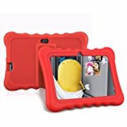 Ainol Q88 – Tablet Infantil de 7 Pulgadas Android 4.4 (Regalo para Niños, 1024×600, 8GB ROM, Soporta Tarjeta TF 64GB, con Carcasa Funda Sicolina), Rojo [OFERTAS]